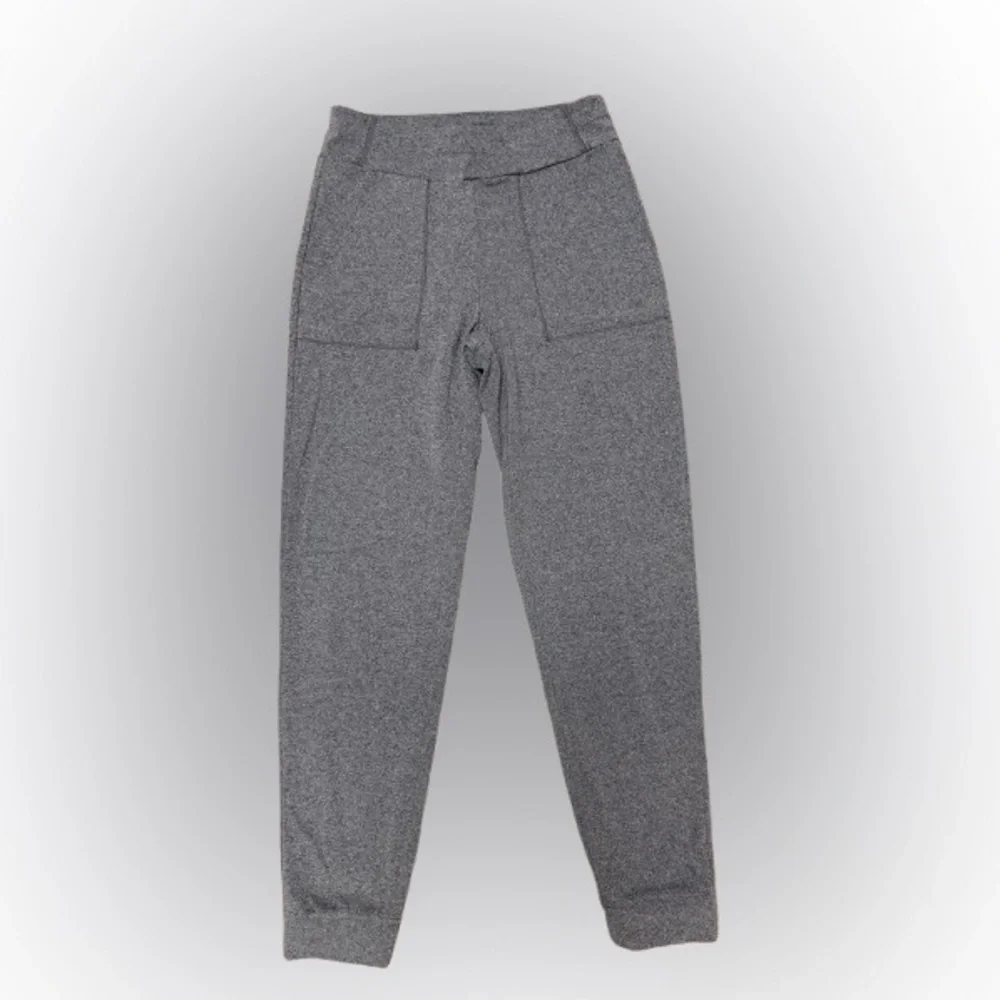 Athleta Girl Powervita Jogger Size XL/14 *Great Cond Buttery Soft  Heather Gray
